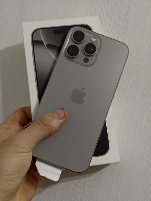 iPhone 16 Pro Max 256 gb ёмкость 93 физ симка