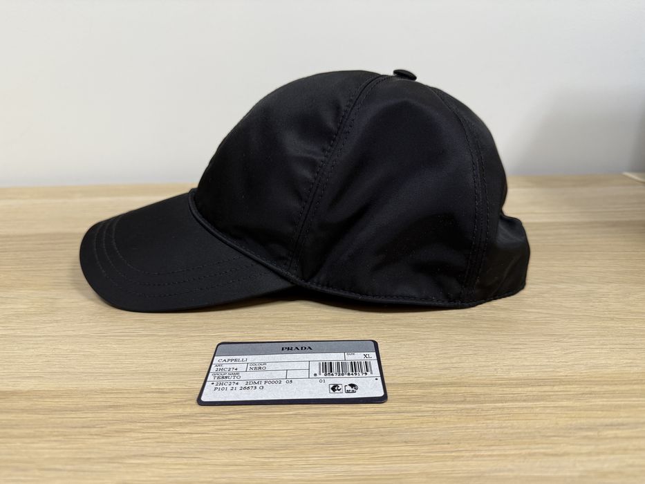 Prada Re-nylon baseball cap