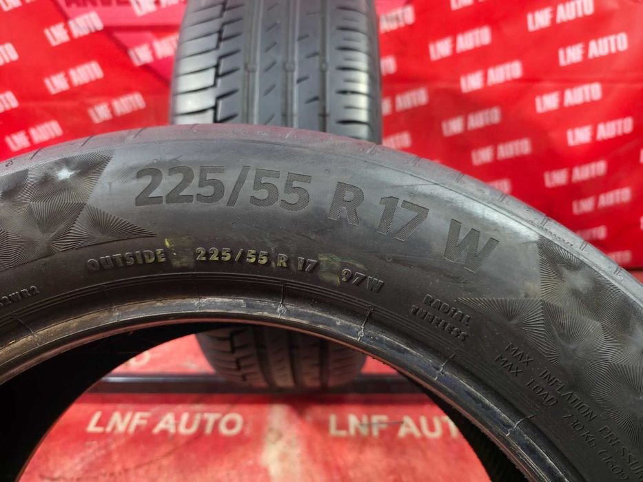 Anvelope de VARA - 225/55/17 - CONTINENTAL - 6 MM - DOT 2020 RFT !