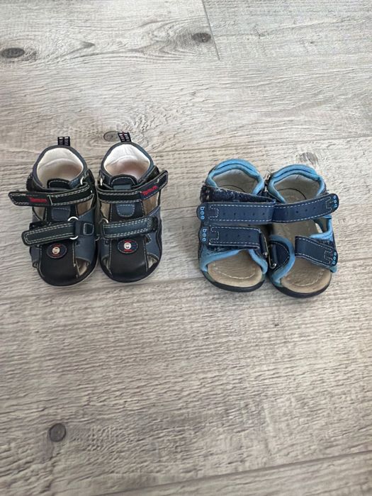 Săndăluțe bebe piele