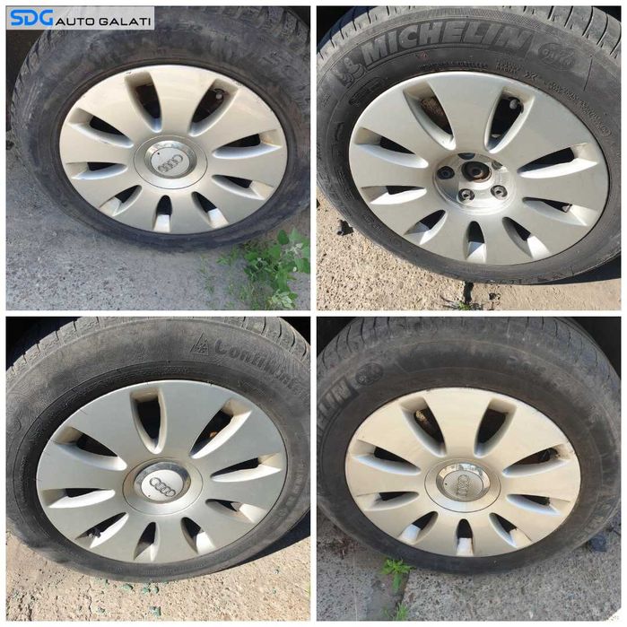 Set 4 Jante Janta Roata Roti Aliaj 205 60 16 R16 5x112 CB 57.1 Skoda Yeti 2010 - 2013 [Q4122]