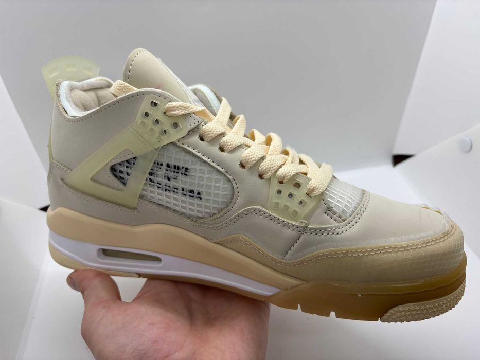 Nike Air Jordan 4 Off-White Sail 40-44