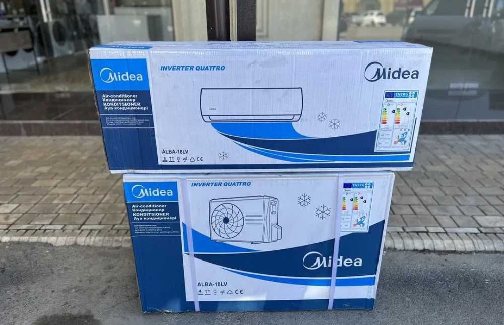 Кондиционер Midea 12 скидка со склада доставка бесплатно установка ест