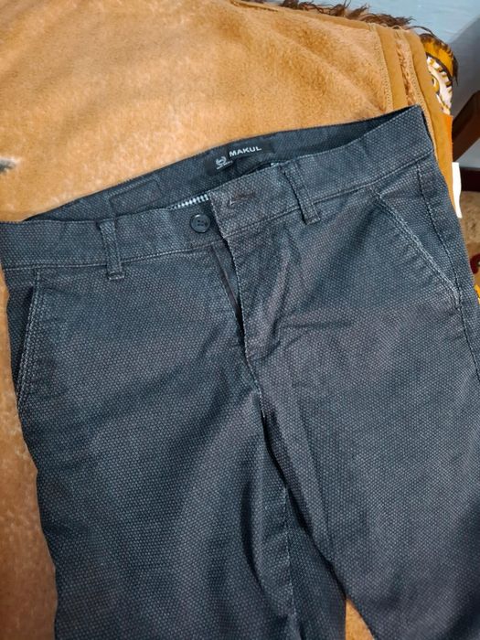 Брюки серые мужские