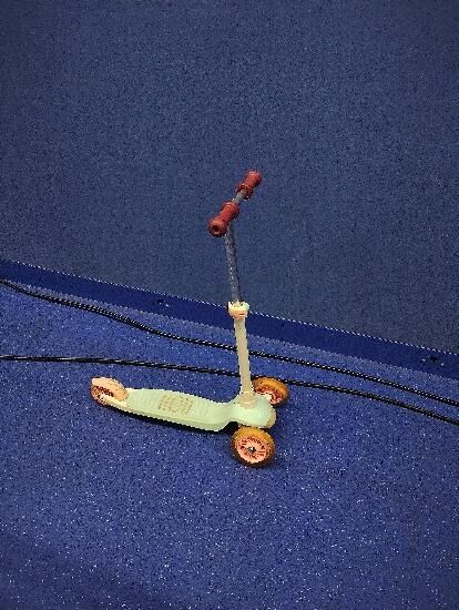 Trotinetă B1 500 alb-verde - produs resigilat - (SecondHand) Decathlon