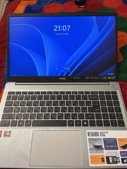 Tecno megabook k16s