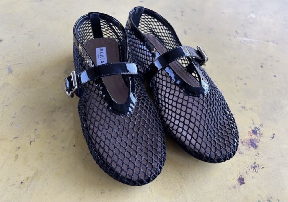 Alaia мрежести обувки