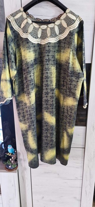 Rochie verde fmarime mare