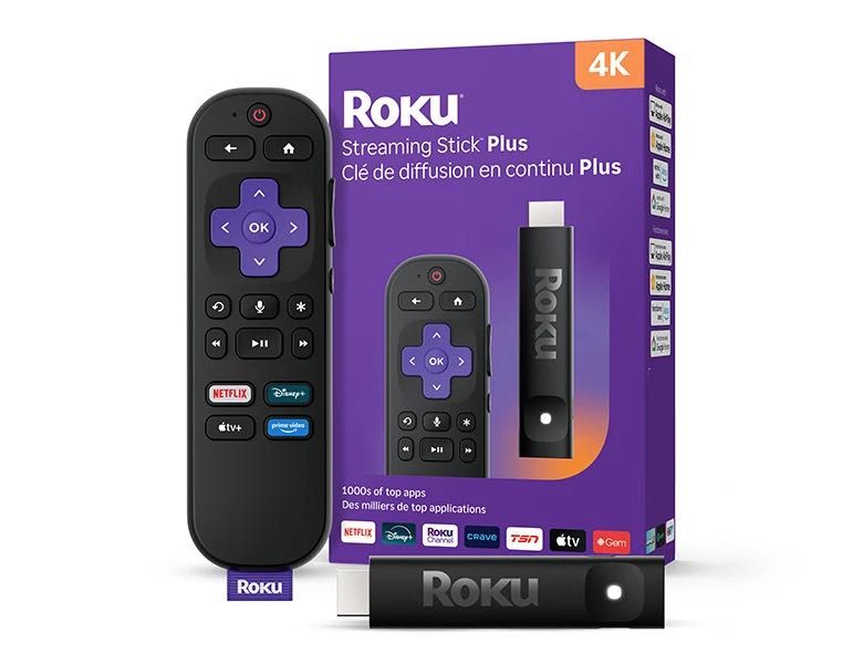 Dispozitiv de streaming HD pt tv,Roku Streaming Stick Plus,sigilat