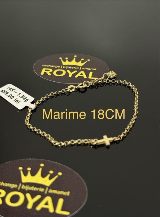 Bijuteria ROYAL : Bratara AUR 14K / 1.54 GR