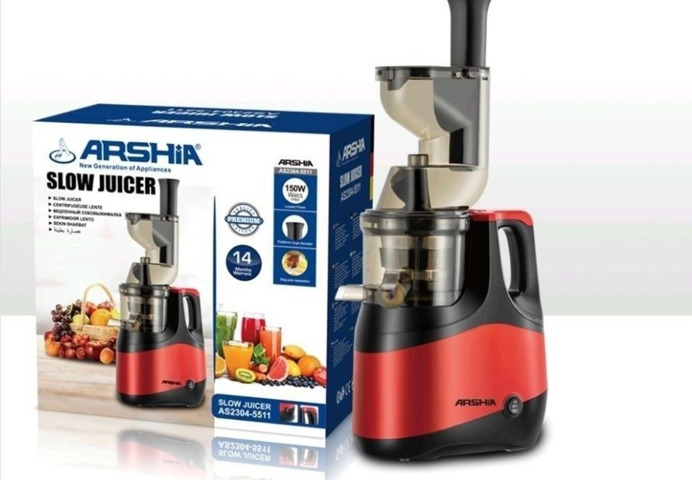 Новая шнековая соковыжималка Arshia 5511! Shnek Sokovijimaka!