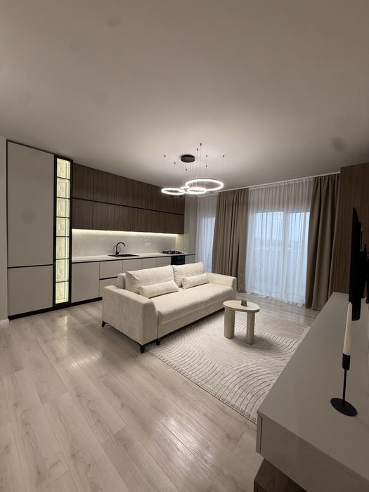 Pf. vand apartament premium 2 camere Floresti, mobilat/utilat