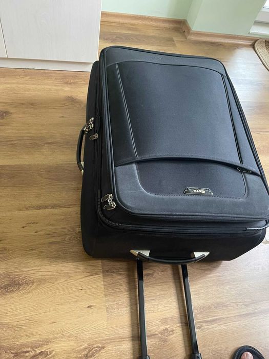 Куфар текстил голям 73 х 50 х 30 см /Червен