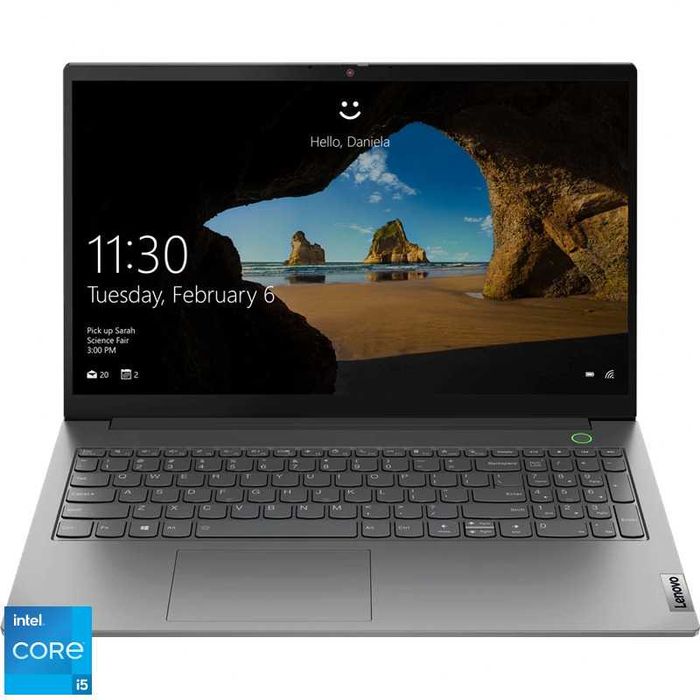 Laptop LENOVO  display 15.6" Procesot Intel Core i5-1135G7, ram 8GB, SSD 512GB Windows 10 PRO nou Sigilat