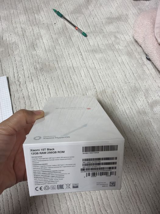 Xiomi 15T 12/256запечатанный.
