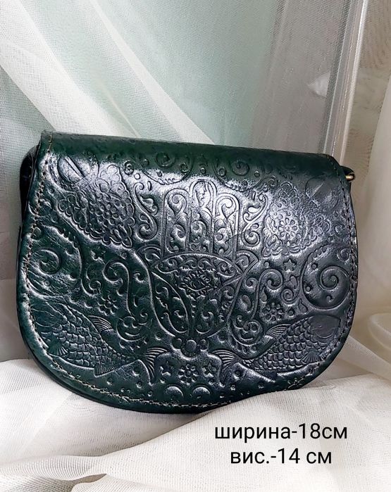 Чанти естествена кожа