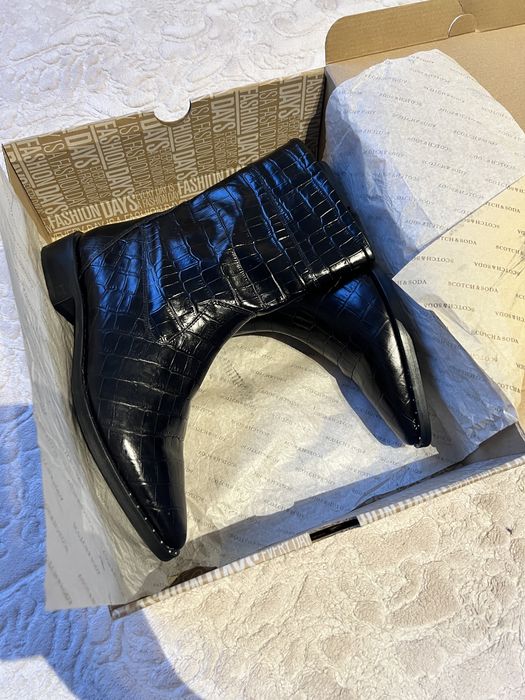 Кожени боти Scotch & Soda 40 номер нови