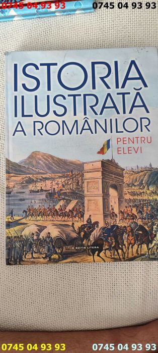 carte carti istoria ilustrata a romanilor pentru elevi