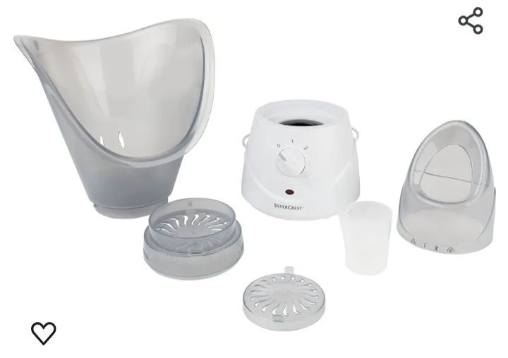 Sauna faciala și inhalator 2 în 1 Silvercreste