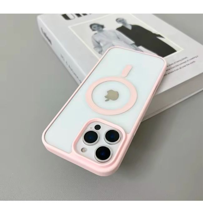 Husa Magsafe Hard Margine Colorata - Iphone 14/15/16e/16/PRO/MAX