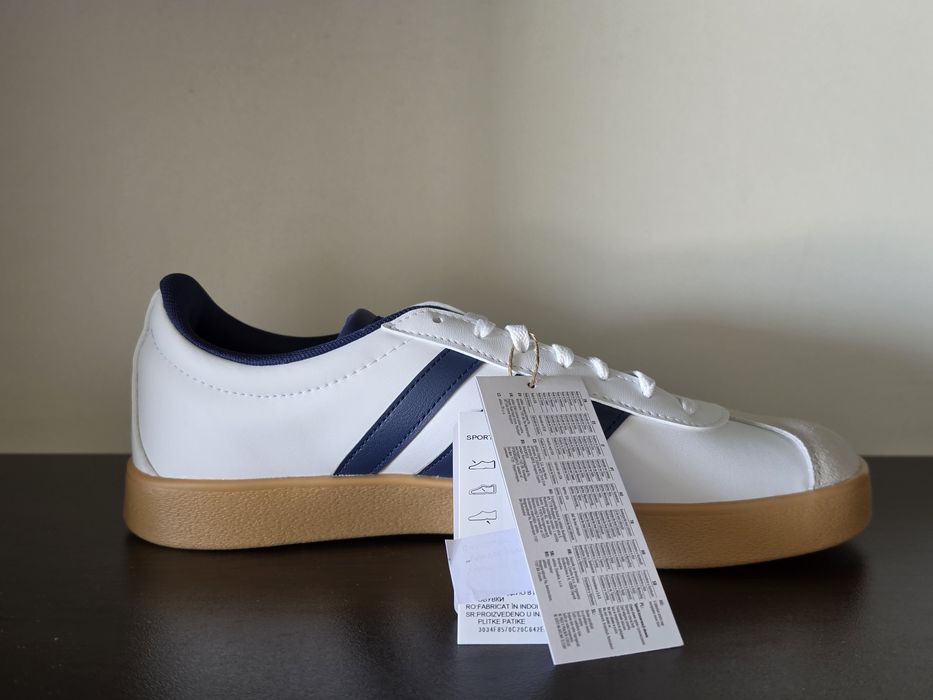adidas VL Court Base 42.5номер 27см Стелка нови с