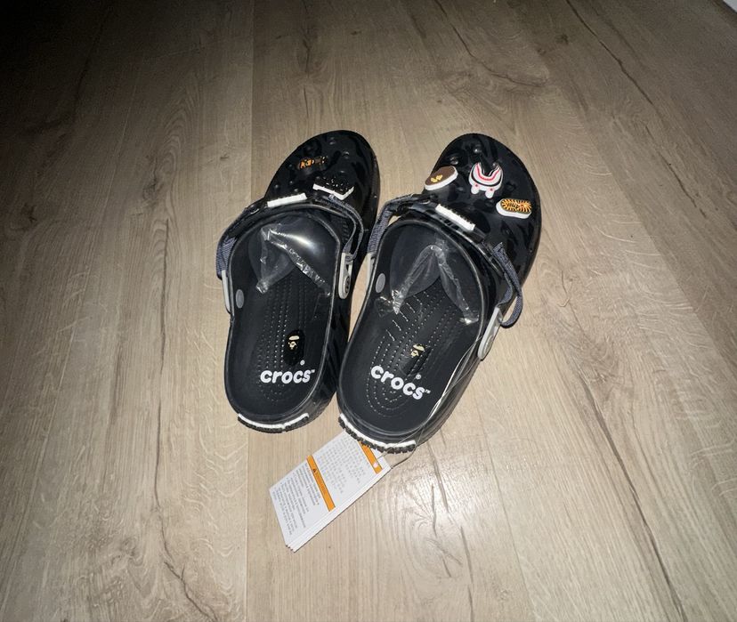 Crocs bape 44 размер crocs batman