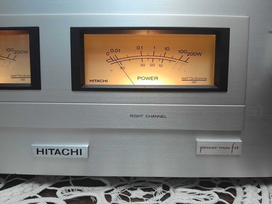 Amplificator Hitachi putere HMA 6500 Mos-Fet Preu HCA 7500-MKII