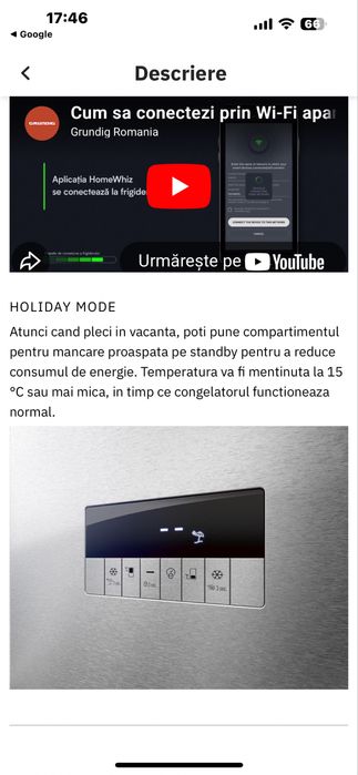 Combina frigorifica GRUNDIG