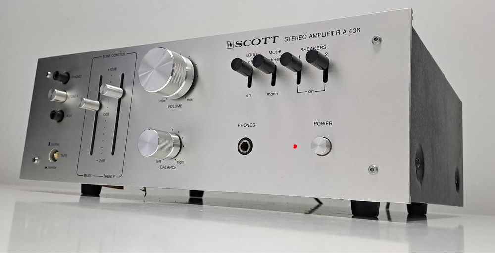 Scott A 406 amplificator stereo clasa A statie audio integrat