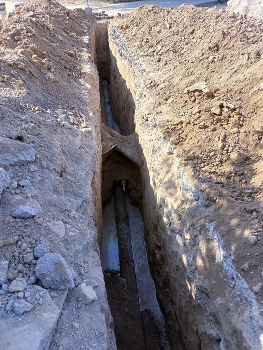 Kanalizatsiya, vigribnoy septik, vodoprovod montaj, yomkost ustanovka