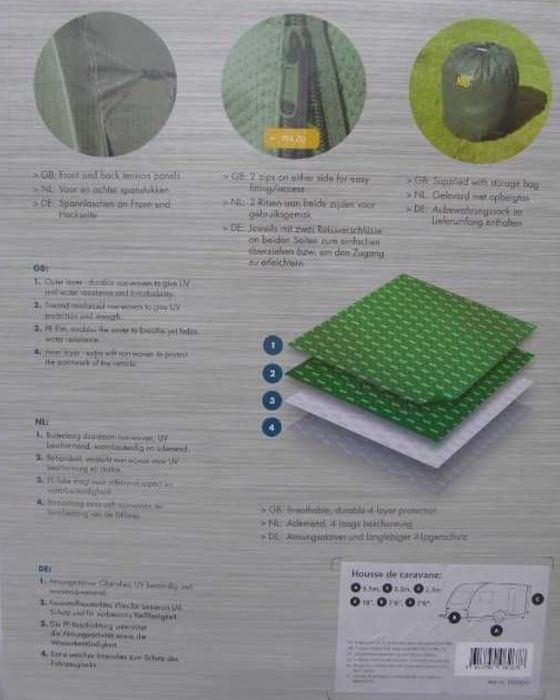 Husa protecție rulotă