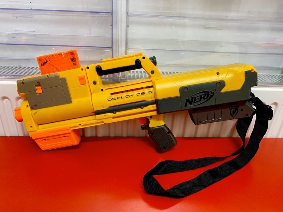 NERF N-STRIKE DEPLOY CS-6 jucărie pușcă armă Hasbro 2009 Cluj-Napoca