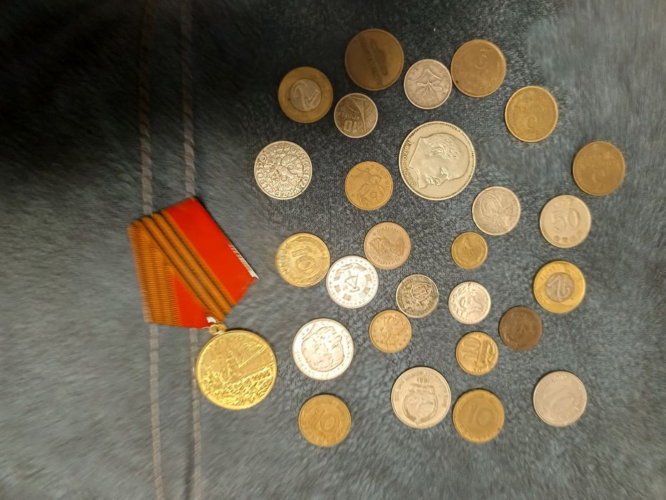 Монеты СССР +зарубежка