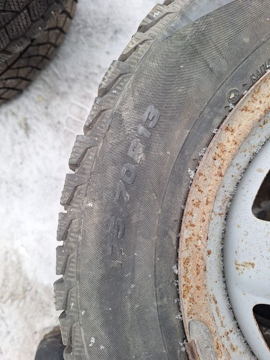 Резина зимняя на 13