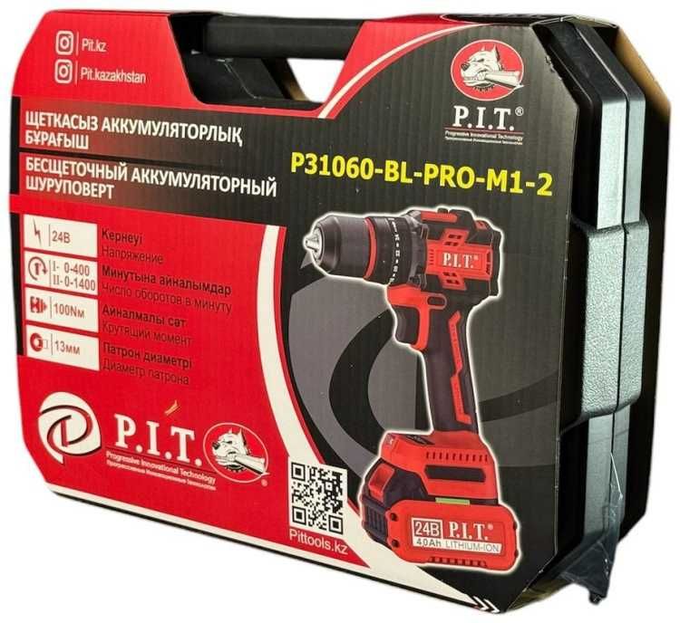 P.I.T. шуруповерт P31060-BL-PRO-М1-2