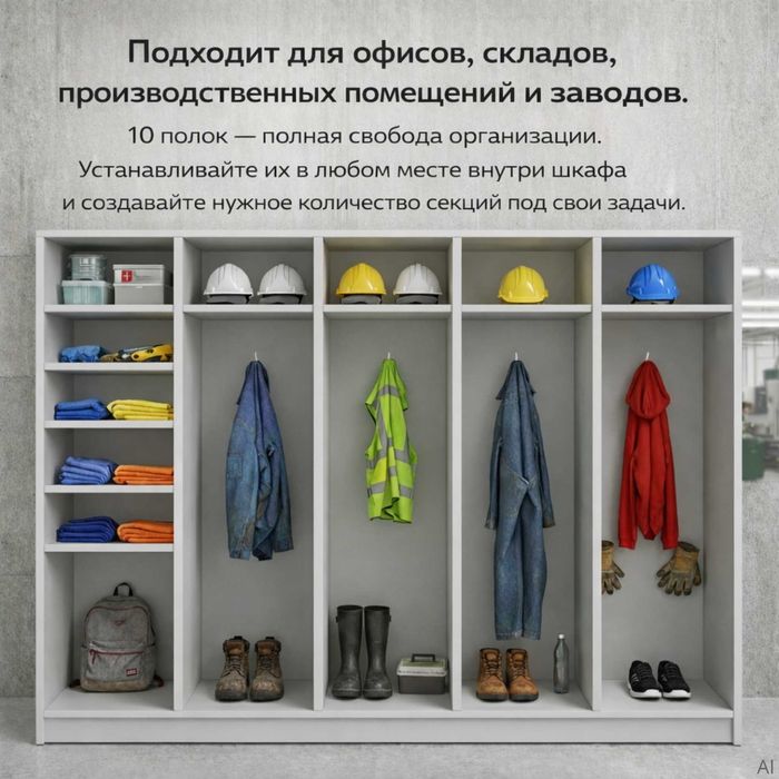 Шкаф для одежды 5-Секционный