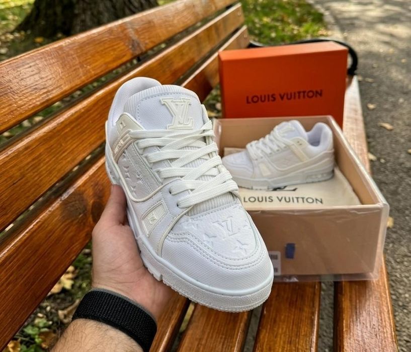 Adidasi LV Trainer Alb - Full Box