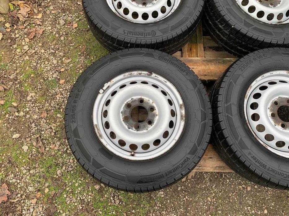 НОВИ ЗИМНИ ГУМИ Continental DOT2624+Джанти 16 6x130-Sprinter,Crafter