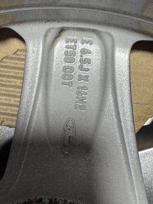 Jante originale Ford R16 JX7J-A1C 6.5x16 ET50 Glanz Graphit 5x108