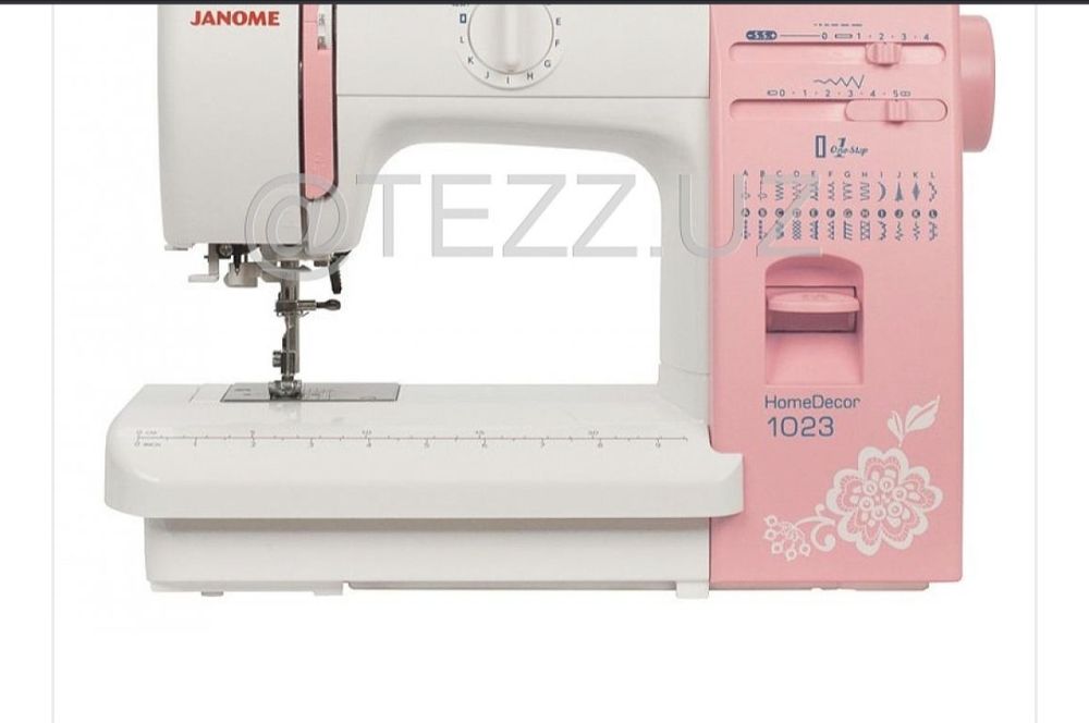 Janome 1023 tikuv mashinasi sotiladi  yangi 1 Marta tikilgan  prostina