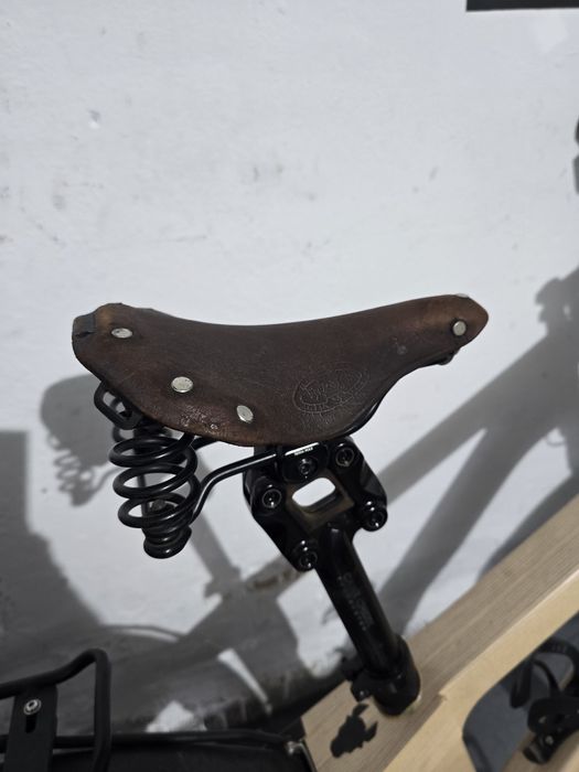 Дървен електрически велосипед my esel e-cross