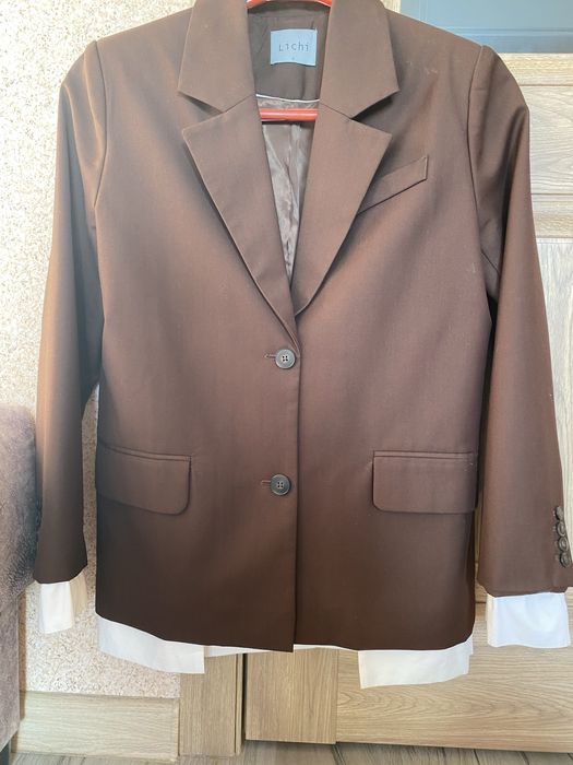 Пиджак Lichi, размер S — коричневый
