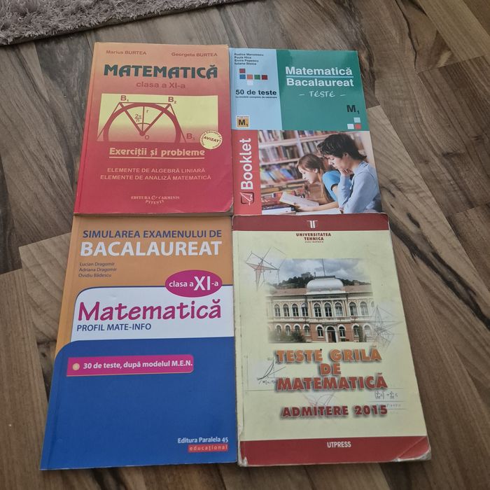 Culegeri bac si admitere