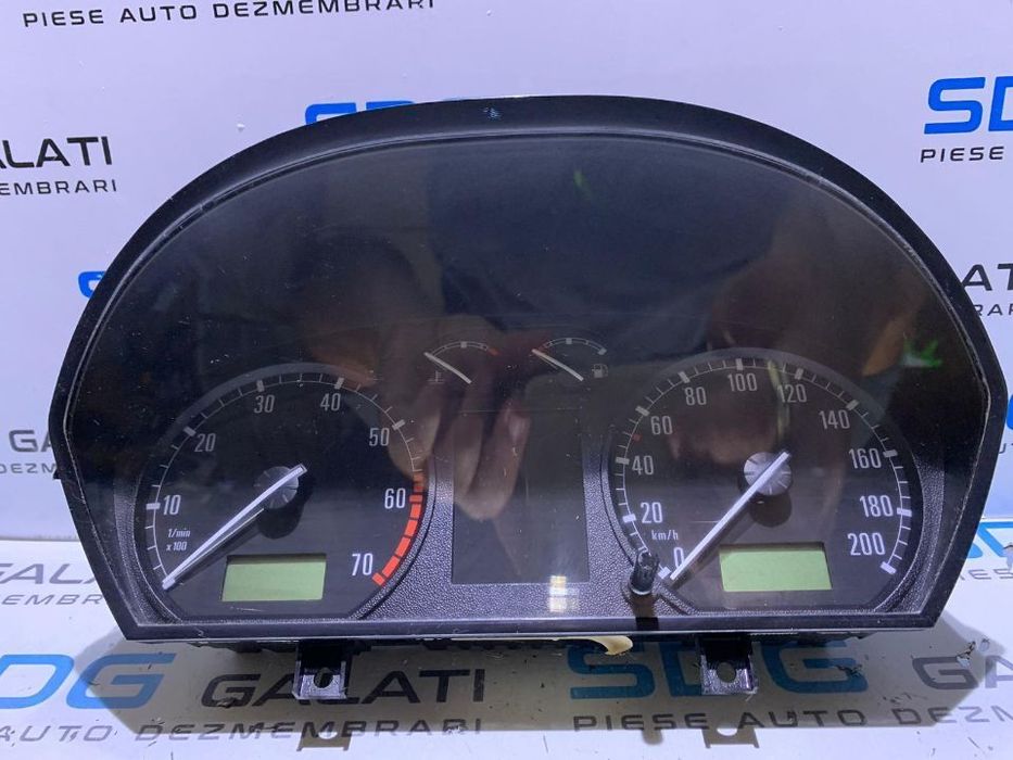 Display Ceas / Ceasuri Bord Skoda Fabia 1 1.4 2001 - 2007 Cod Piesa : 6Y1 919 880 C / 6Y1919880C