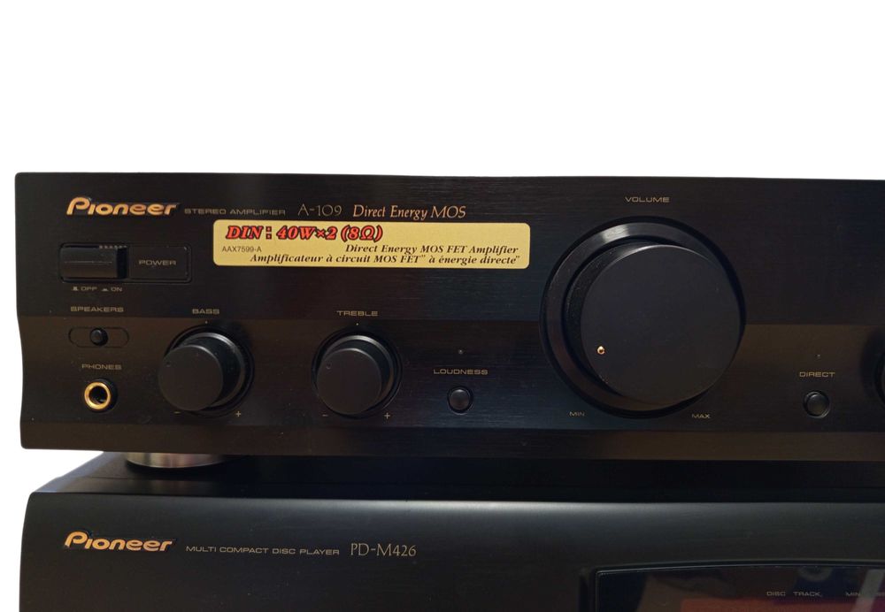 Pioneer Плеър PD-M426 + Усилвател A-109 Direct Energy