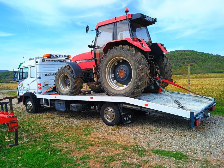 Tractări auto/UTILAJE Nonstop Platforma Targoviste Transport marfa
