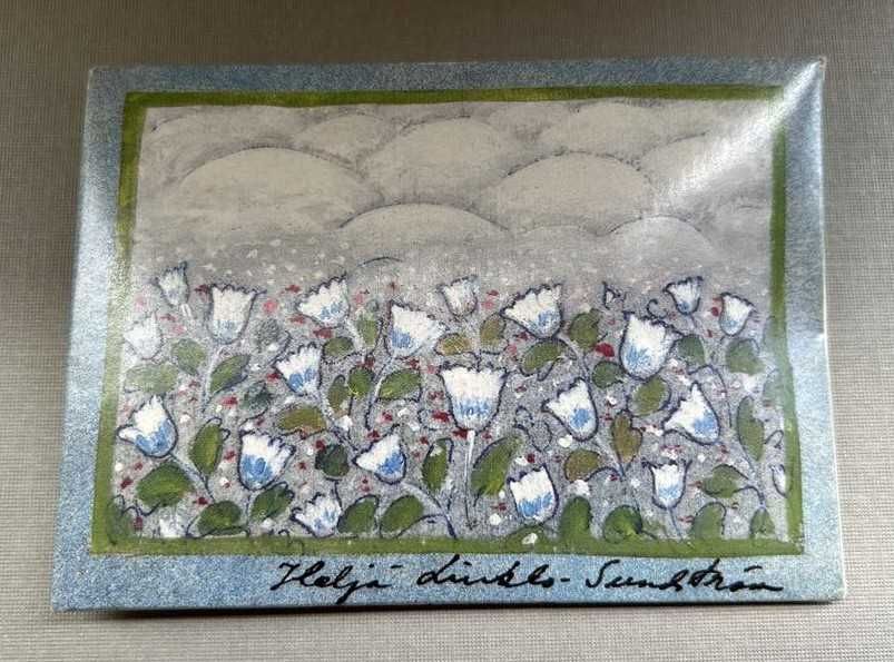 Авторска брошка Lovers, на известната марка Iittala Arabia, Финландия