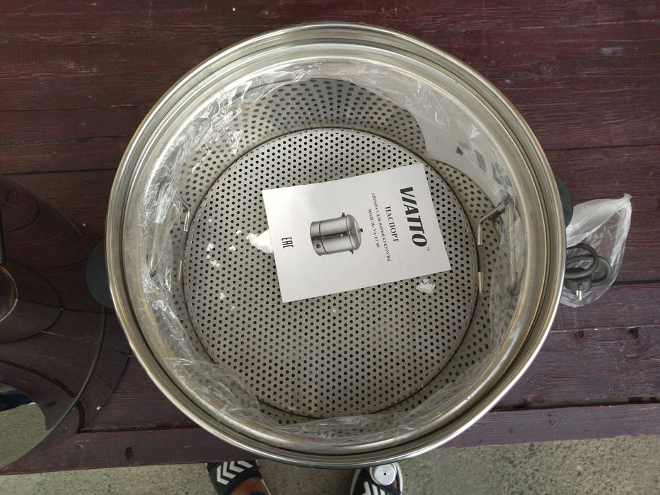 Makka pishiradigan qozon