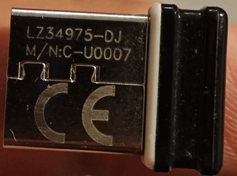 Logitech Unifying USB приемник (оригинален, с оранжева звезда)