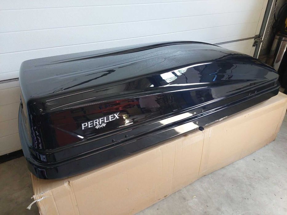 Автобокс (Багажник за таван) Perflex Eco Black 370 и 500 л.